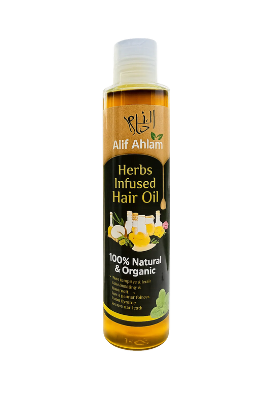 ALIF AHLAM HERBS INFUSED HAIR OIL(200ML)